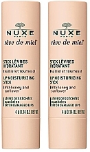 Fragrances, Perfumes, Cosmetics Lip Balm Set - Nuxe Reve De Miel Lip Moisturizing Stick Duo