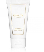 Fragrances, Perfumes, Cosmetics Hand Cream - Culti Milano Hand Cream Care Rosa Pura