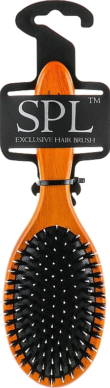 Massage Hair Brush, wooden, 2326 - SPL Hair Brush — photo N1