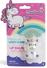 Fragrances, Perfumes, Cosmetics Magic Unicorn Lip Balm, grape - Martinelia Magical Unicorn Lip Balm