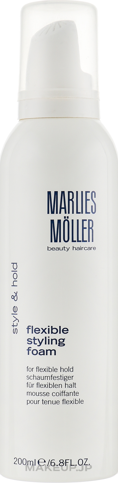 Light Hold Hair Styling Foam - Marlies Moller Flexible Styling Foam — photo 200 ml