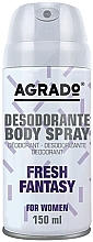 Fresh Fantasy Deodorant Spray - Agrado Fresh Fantasy Deodorant — photo N1