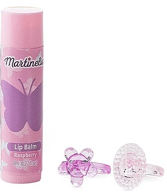 Martinelia Shimmer Wings Lip Balm & Ring Set (lip/balm/4g + ring/2pcs) - Beauty Set — photo N1