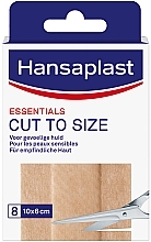 Fragrances, Perfumes, Cosmetics Elastic Patch, 6x80cm - Hansaplast Basic Cut