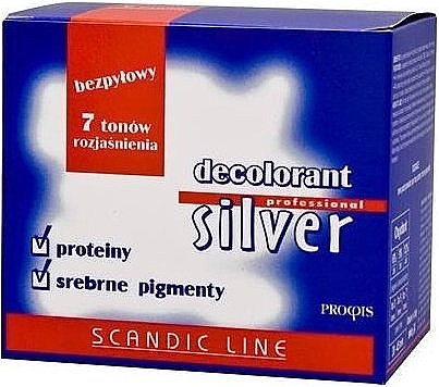 Hair Bleach - Scandic Scandic Line Decolorant Silver  — photo N1