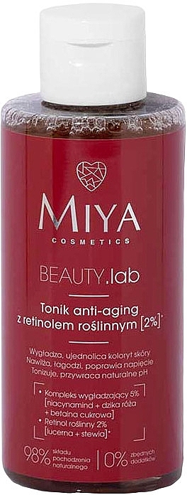 Anti-Ageing Face Toner - Miya Cosmetics Beauty Lab Anti-Aging Toner — photo N1