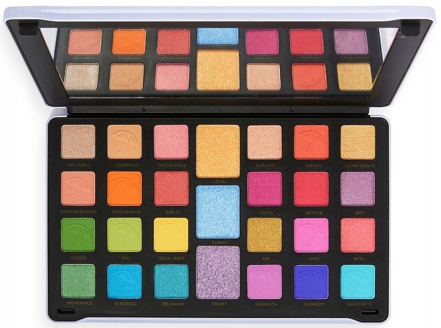 Eyeshadow Palette - Makeup Revolution X Friends Customiseable Limitless Palette — photo N2