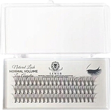 Fragrances, Perfumes, Cosmetics Individual False Lashes, 8 mm B, 60 pieces - Lewer Natural Lash Normal Volume Los Angeles