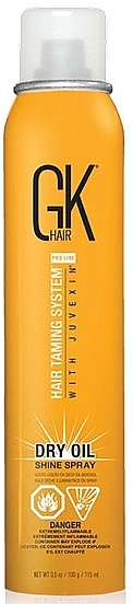 Hair Shine Spray - GKhair Dry Oil Shine Spray — photo N1