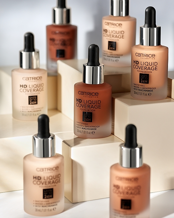 Liquid Foundation - Catrice HD Liquid Coverage Foundation — photo N6