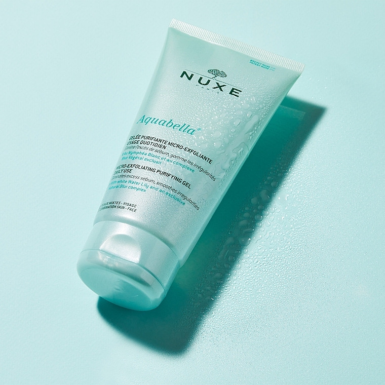 Cleansing Face Gel - Nuxe Aquabella Micro-Exfoliating Purifying Gel — photo N3