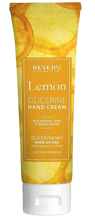 Glycerin Hand Cream with Lemon Extract - Revers Lemon Glicerine Hand Cream — photo N1