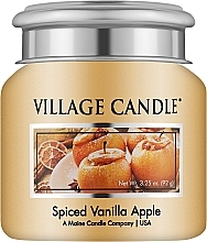 Fragrances, Perfumes, Cosmetics Scented Candle in Jar - Village Candle Spiced Vanilla Apple