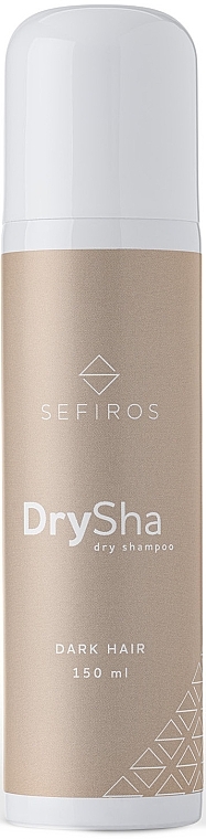 Dry Shampoo for Dark Hair - Sefiros DrySha — photo N1