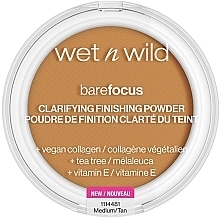 Fragrances, Perfumes, Cosmetics Powder - Wet n Wild Bare Focus Clarifying Finishing Powder