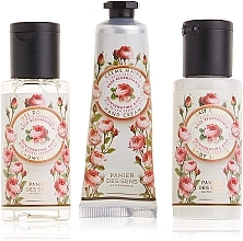 Fragrances, Perfumes, Cosmetics Set - Panier Des Sens Rejuvenating Rose (b/lot/50ml + h/cr/30ml + sh/gel/50ml)