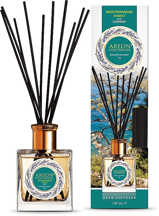 Mediterranean Forest & Lavender Fragrance Diffuser - Areon Home Perfume Mediterranean Forest & Lavender Oil — photo N1