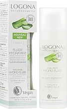 Fragrances, Perfumes, Cosmetics Moisturizing BIO-Hydro-Fluid with Hyaluronic Acid & Aloe - Logona Hyaluron Hydro Fluid