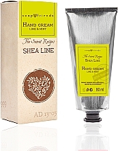 Lime & Mint Hand Cream - Soap & Friends Shea Line Hand Cream Lime & Mint — photo N1