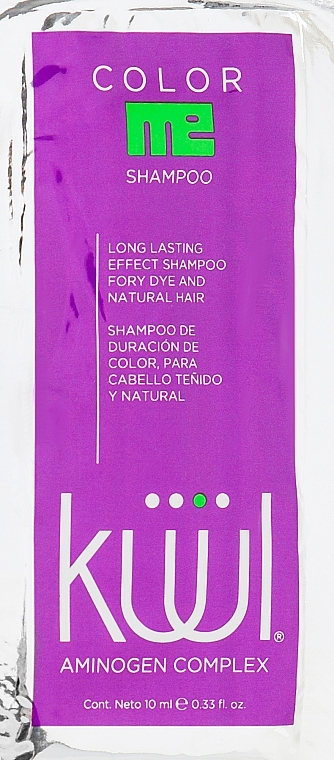 GIFT! Shampoo for Colored Hair - Kuul Color Me Color Shampoo (sample) — photo N1