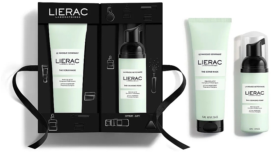 Set - Lierac Cleanser Ready To Go Mask (f/mask/75ml + cl/foam/50ml) — photo N2