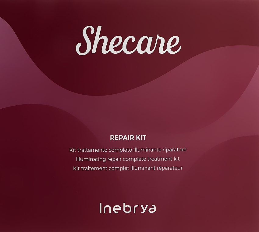Set - Inebrya SheCare Repair Kit (shm/300ml + mask/250ml + spray/200ml) — photo N1