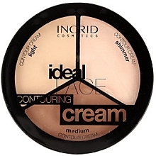 Fragrances, Perfumes, Cosmetics Contour Palette - Ingrid Cosmetics Ideal Face Countouring Cream