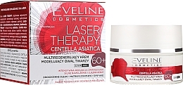 Fragrances, Perfumes, Cosmetics Face Cream 60+ - Eveline Cosmetics Laser Therapy Centella Asiatica 60+