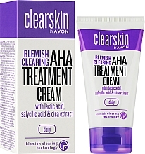 Treatment Face Cream for Problem Skin - Avon Clearskin AHA Treatment Cream — photo N2