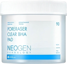 BHA Pore Cleaning Pads - Neogen Dermalogy Poreraser Clear BHA Pad — photo N1