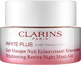 Fragrances, Perfumes, Cosmetics Facial Night Gel - Clarins White Plus Brightening and Renewing Night Gel-Mask