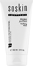 Face Cleansing Mask for Oily & Combination Skin - Soskin Purifying Mask — photo N4