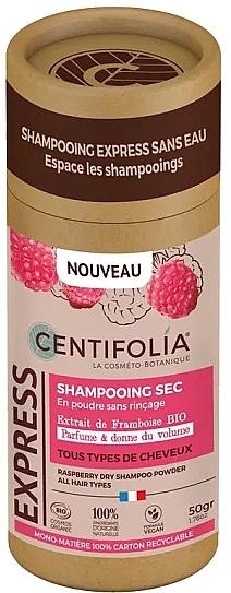 Raspberry Dry Shampoo - Centifolia Raspberry Dry Shampoo Powder — photo N1