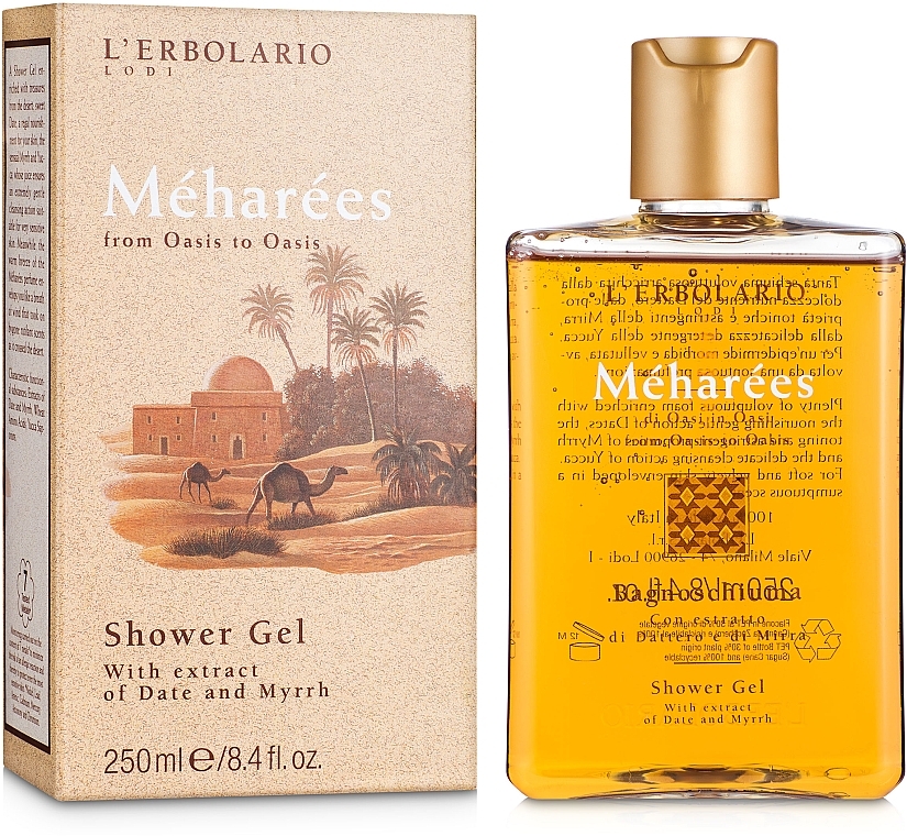 Bath Foam & Shower Gel "Caravan" - L'erbolario Bagnoschiuma Meharees — photo N1