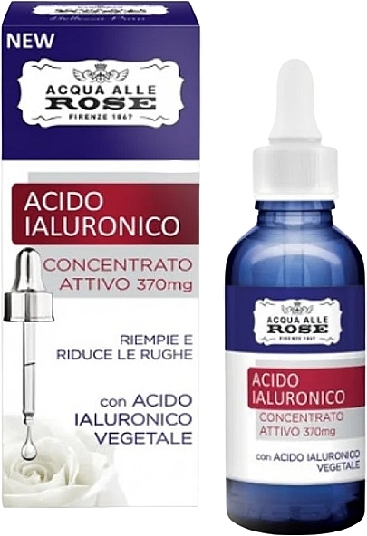 Active Hyaluronic Acid Concentrate - Roberts Acqua alle Rose Acido Ialuronico Concentrato Attivo — photo N1