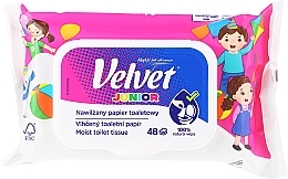 Moist Toilet Tissue for Kids - Velvet Moist Toilet Tissue Junior — photo N2