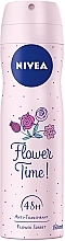 Fragrances, Perfumes, Cosmetics Deodorant Spray - NIVEA Flower Time Deodorant