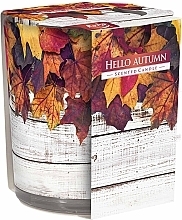 Scented Candle in Glass 'Hello Autumn' - Bispol Scented Candle Hello Autumn — photo N1