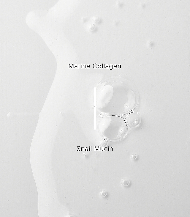 Snail Mucin & Marine Collagen Face Toner - Relance Snail Mucin + Marine Collagen Face Toner (mini) 10 ml — photo N4