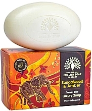 Sandalwood & Amber Soap - The English Soap Company Travel Sandalwood & Amber Mini Soap — photo N1