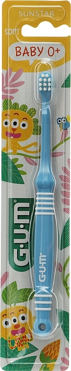 Baby Toothbrush, light blue - G.U.M Toothbrush — photo N2