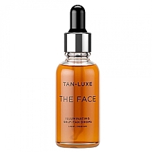 Fragrances, Perfumes, Cosmetics Facial Self-Tan Drops - Tan-Luxe The Face Illuminating Self-Tan Drops Light/Medium