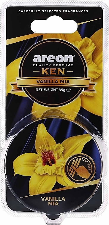 Vanilla Mia Air Freshener - Areon Gel Ken Blister Vanilla Mia — photo N1