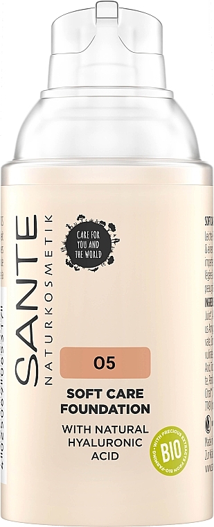 Hyaluronic Acid Foundation - Sante Soft Care Foundation — photo N3