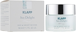 Fragrances, Perfumes, Cosmetics Cream Mousse "Sea Delight" - Klapp Sea Delight Day & Night Mousse