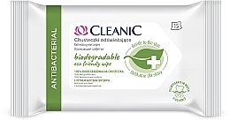 Fragrances, Perfumes, Cosmetics Refreshing Wet Wipes - Cleanic Antibacterial ECO Friendly Wipes