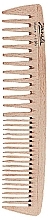 Fragrances, Perfumes, Cosmetics Comb LG366N, 18.8 x 4 cm, beech wood - Janeke Beech Comb