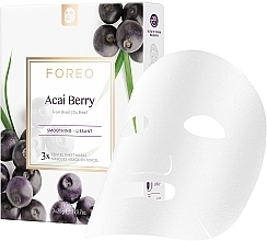 Anti-Aging Sheet Smart Mask - Foreo Acai Berry Sheet Mask — photo N1