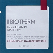 Anti-Wrinkle Lifting Cream - Biotherm Blue Therapy Red Algae Uplift Day Cream (sample) — photo N1