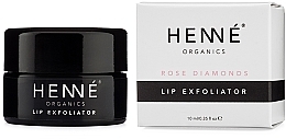 Fragrances, Perfumes, Cosmetics Lip Exfoliator - Henne Organics Rose Diamonds Lip Exfoliator